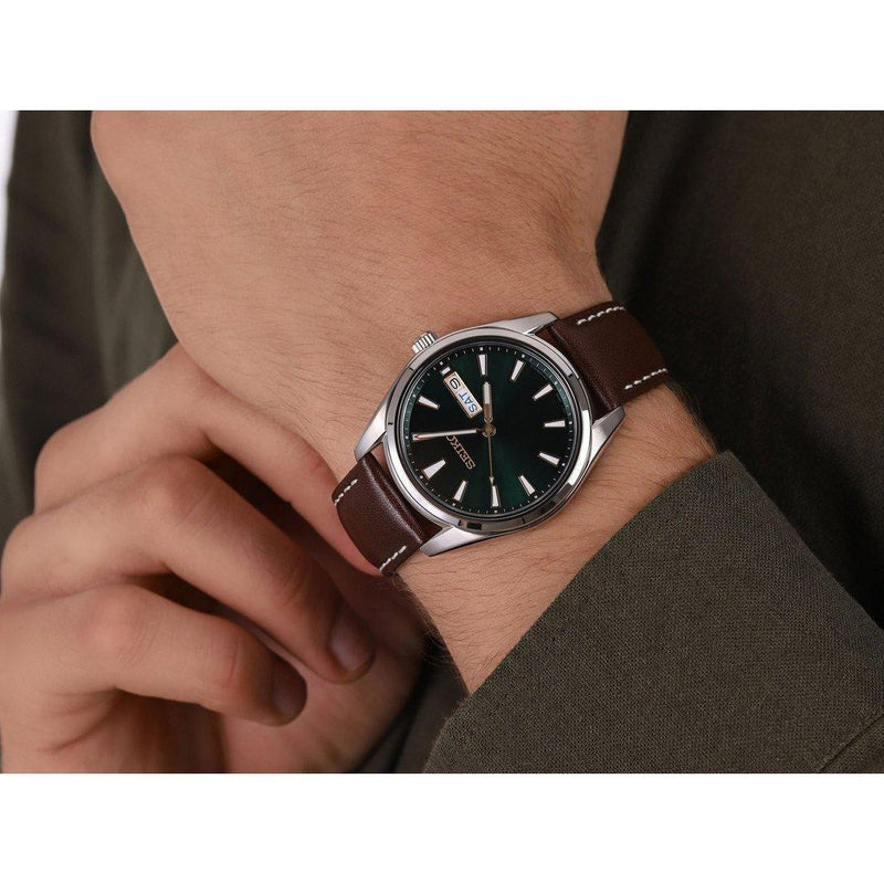 Gents Seiko Leather