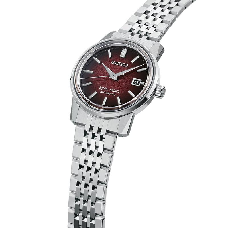 King Seiko KSK 6L Garyu-Bai Red Automatic Watch