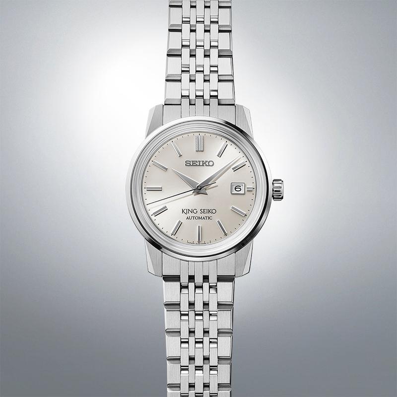 King Seiko Sunray Silver KSK 6L Automatic Stainless Steel Watch