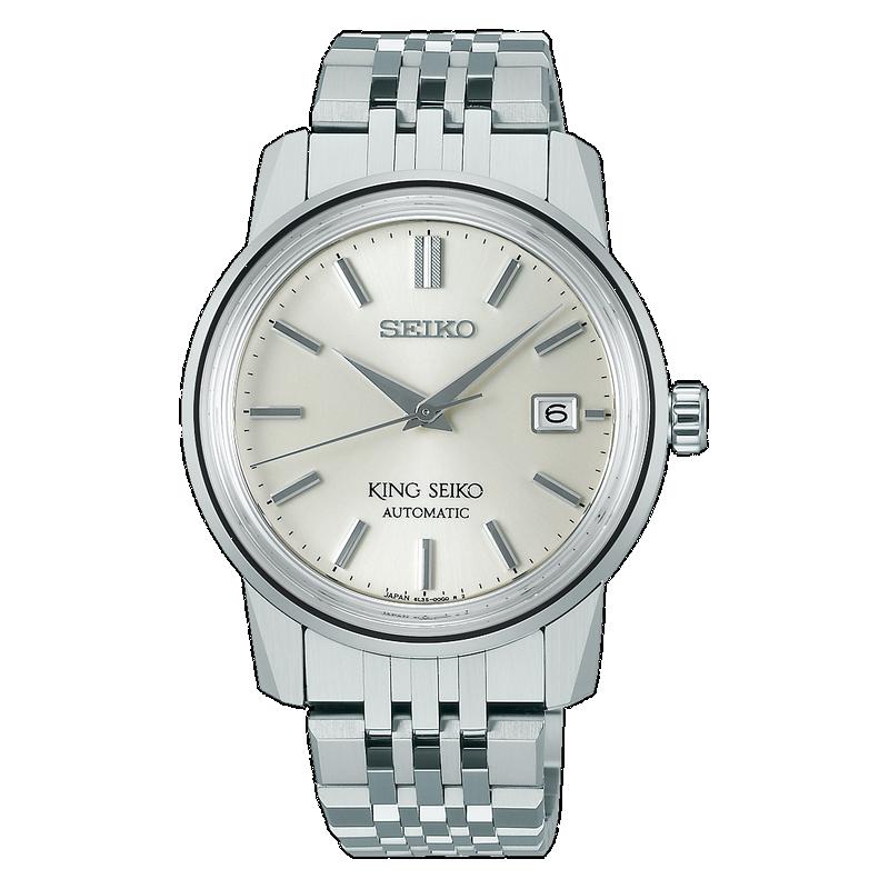 King Seiko Sunray Silver KSK 6L Automatic Stainless Steel Watch