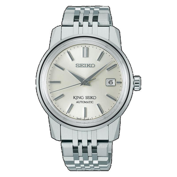 King Seiko Sunray Silver KSK 6L Automatic Stainless Steel Watch