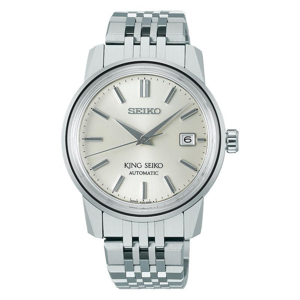 King Seiko Sunray Silver KSK 6L Automatic Stainless Steel Watch