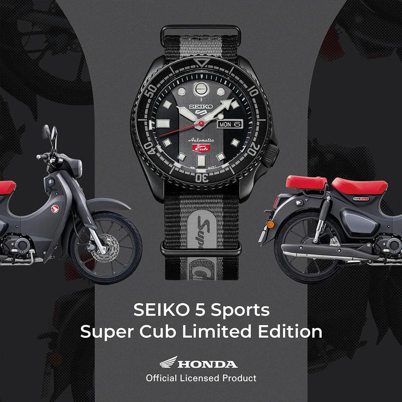 Seiko 5 Sports Honda Super Cub Limited Edition Watch - SRPJ75K1