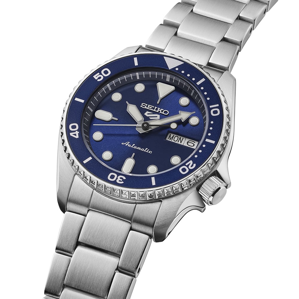 Seiko 5 Sports SKX New Colour Collection ‘Street Denim’ Automatic Watch