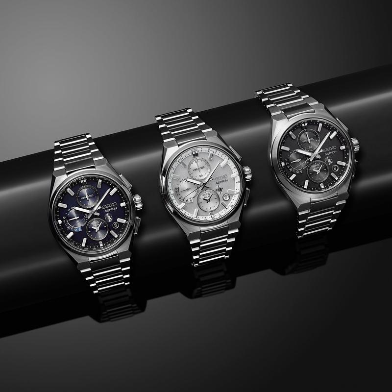 Seiko Astron GPS Solar 5X Dual-Time Chronograph in Infinite Blue Watch