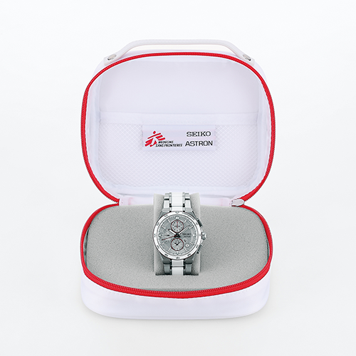 Seiko Astron GPS Solar Chronograph Watch, Limited Edition, MSF Collaboration, Men's