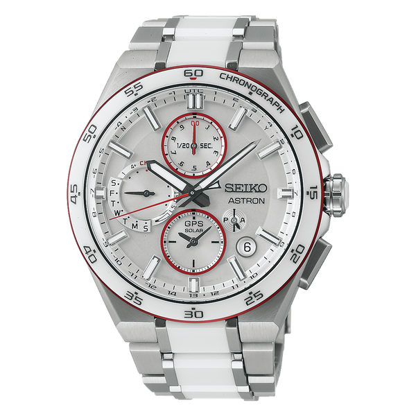 Seiko Astron GPS Solar Chronograph Watch, Limited Edition, MSF Collaboration, Men's