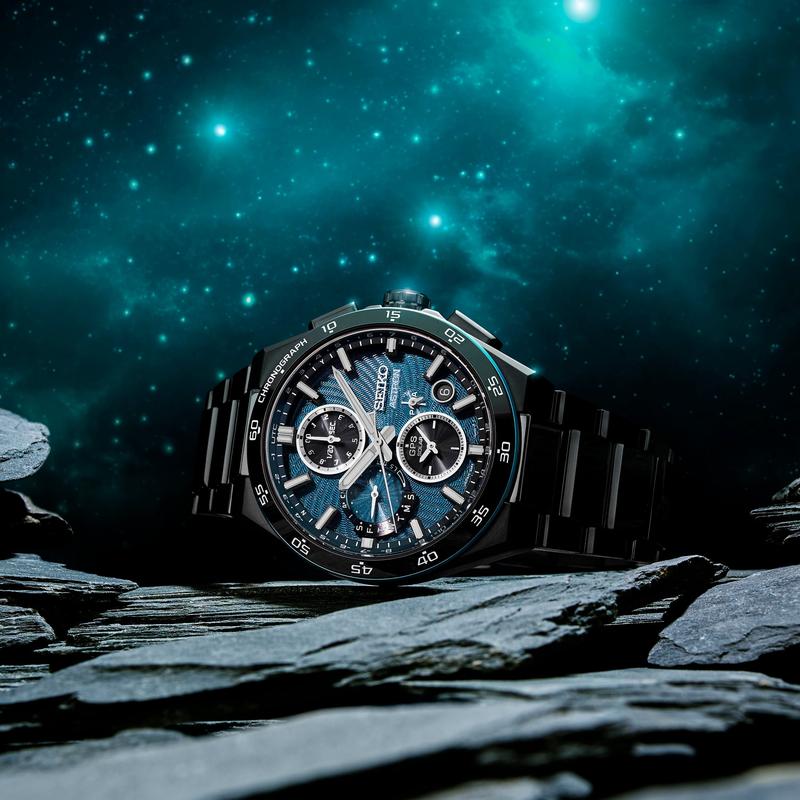 Seiko Astron GPS Solar Spiral Galaxy Chronograph Watch – Seiko Store