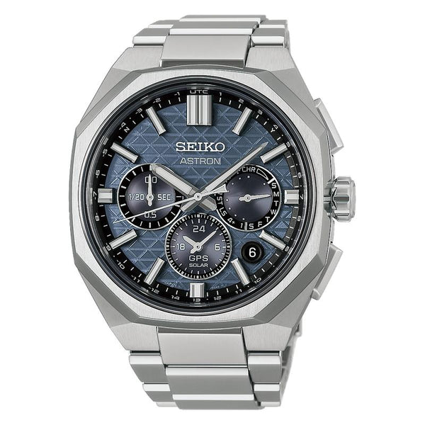 Seiko Astron Men's GPS Solar Titanium Watch