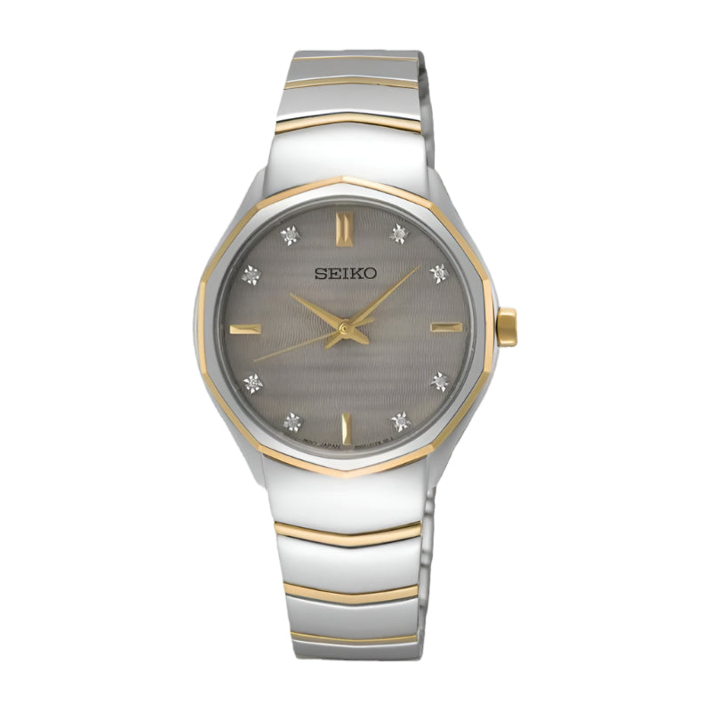 Seiko Classic Quartz Stainless Steel Ladies Watch