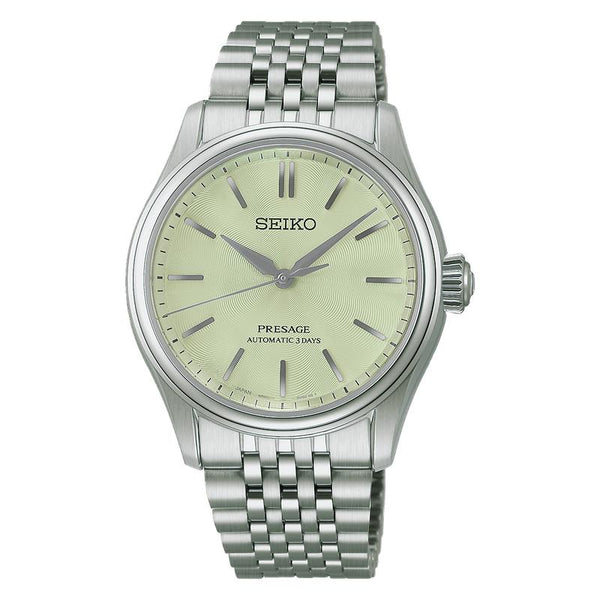 Seiko Presage Classic HCC002J1 pale mint-green dial, stainless steel case and bracelet