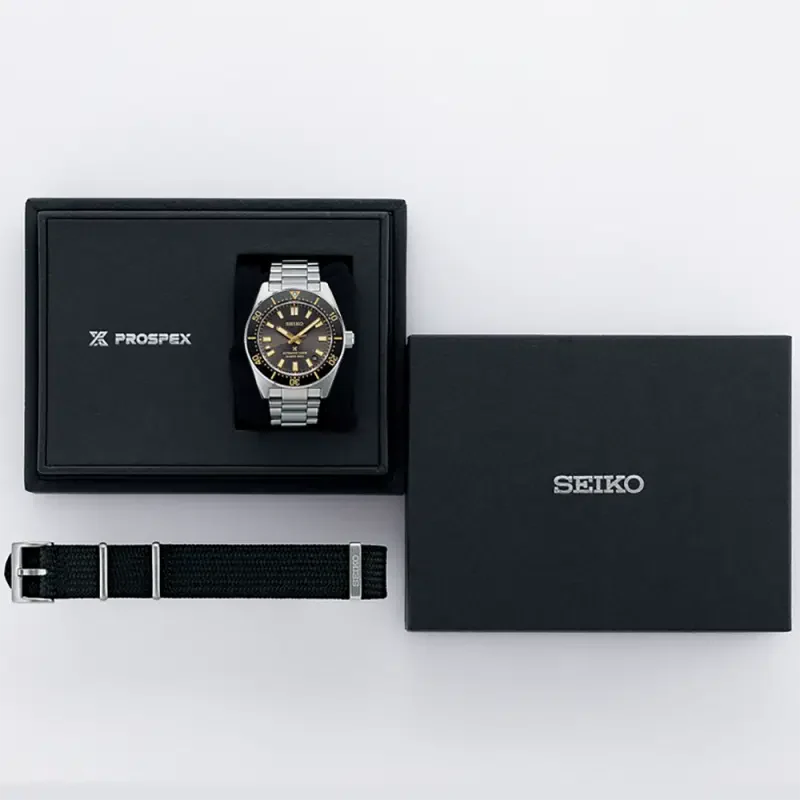 Seiko Prospex 1965 Heritage Divers 3-day 300m in Tide Grey 100th Anniversary of Seiko Special Edition