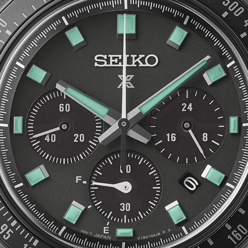 Seiko Prospex Black Series Night Vision Solar Speedtimer Chronograph - SSC923P1