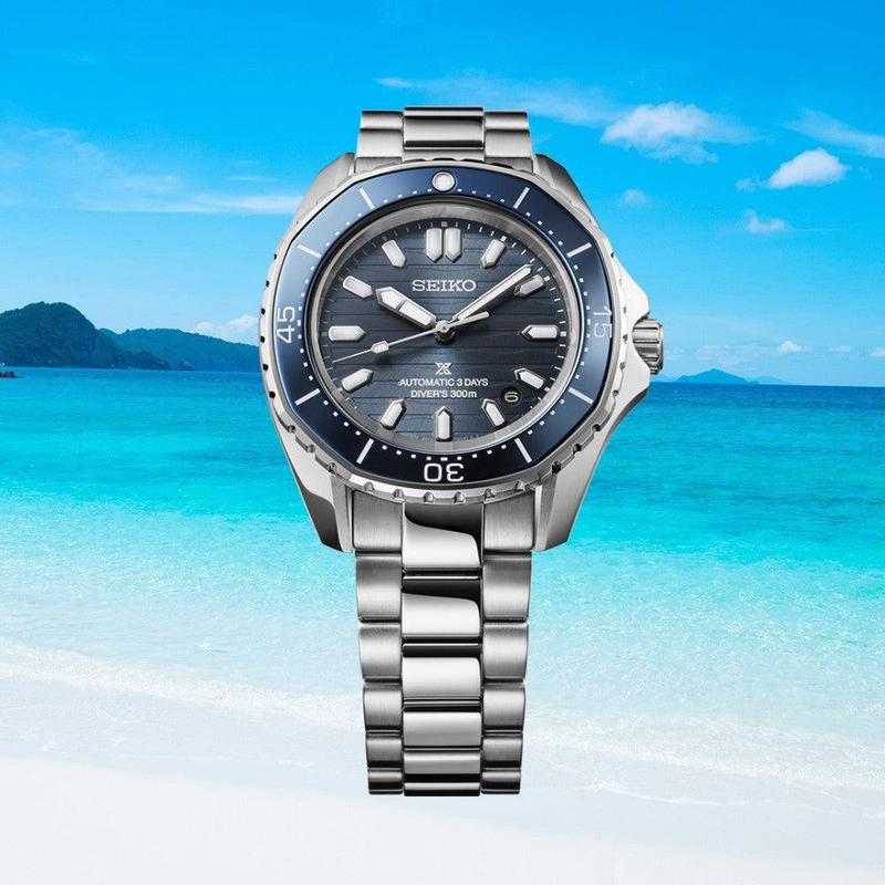 Seiko Prospex Diver’s Watch Polygonal Blue Dial - SPB483J1