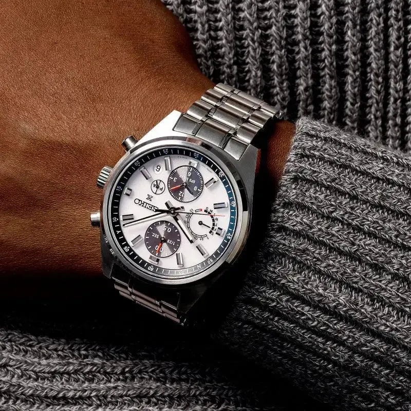 Seiko Prospex GPS Solar Chronograph Speedtimer Silver Dial - SSH165J1