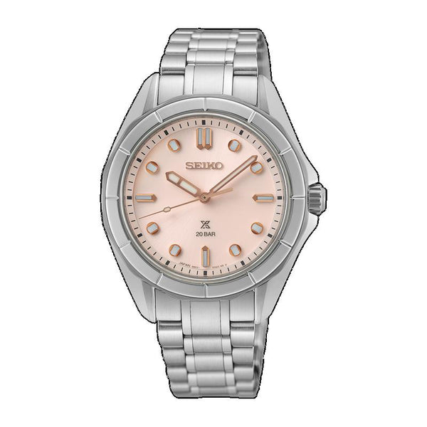 Seiko Prospex Ladies Marine Sports in Shell Pink Watch
