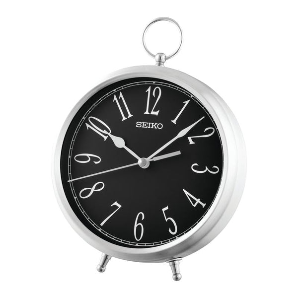 Seiko Silver Desk Clock - QXG155AN