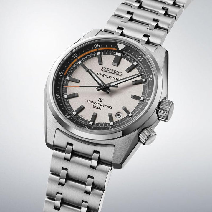 Seiko Speedtimer 6R Compact Countdown Grey-White Automatic Dive Watch ...