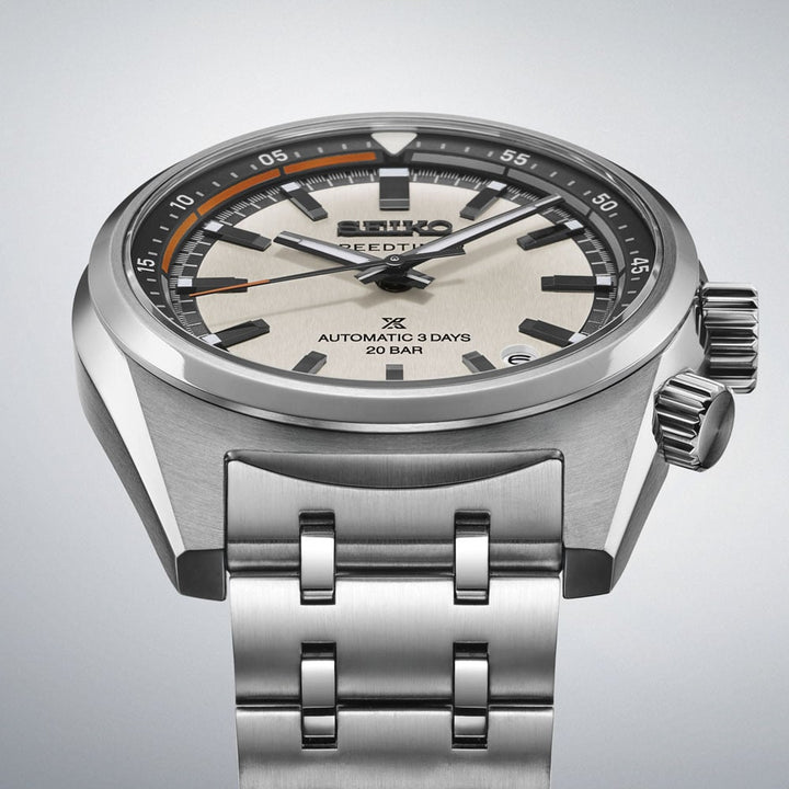 Seiko Speedtimer 6R Compact Countdown Grey-White Automatic Dive Watch ...