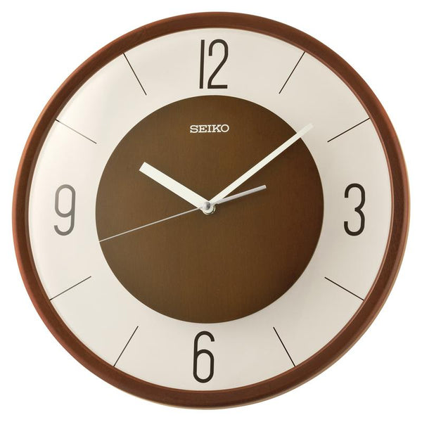 SEIKO Clock ヴィンテージ置時計 ブラウン Seiko Wooden Wall Clock - QXA852BN – Seiko Store